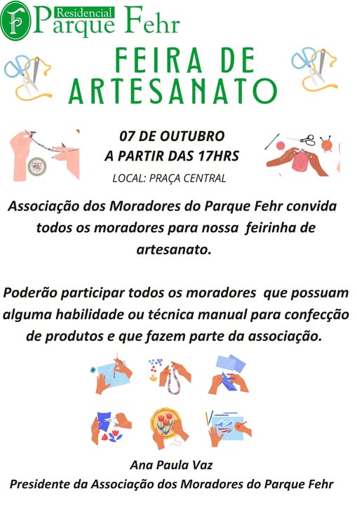 Feira de Artesanato no dia 7 de outubro - foto 1