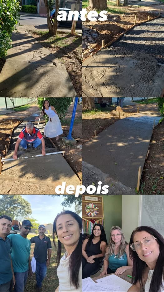 Equipe e benfeitorias na praça - foto 1